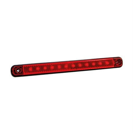 Positionsljus Röd LED med Reflex