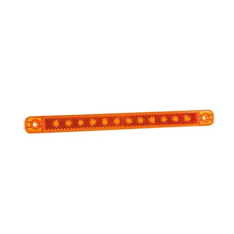 Sidomarkering Orange LED med Reflex