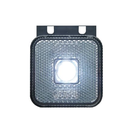 Positionsljus Vit LED med Reflex inkl. Vinkelfäste