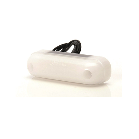Product Image for Positionsljus neon orange led vitt glas