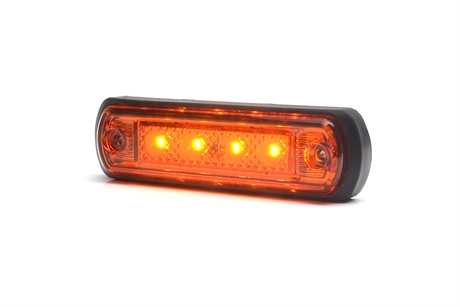 Sidomarkering Slim Orange LED