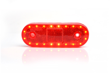 Positionsljus / Bromsljus Röd LED