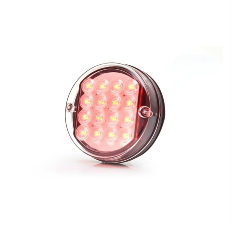 Bak / Bromsljus Rund LED 24V 115mm