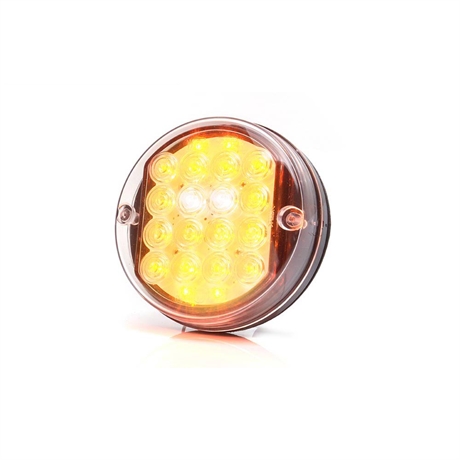 Främre Blinkers / Positionsljus Rund LED 24V 115mm