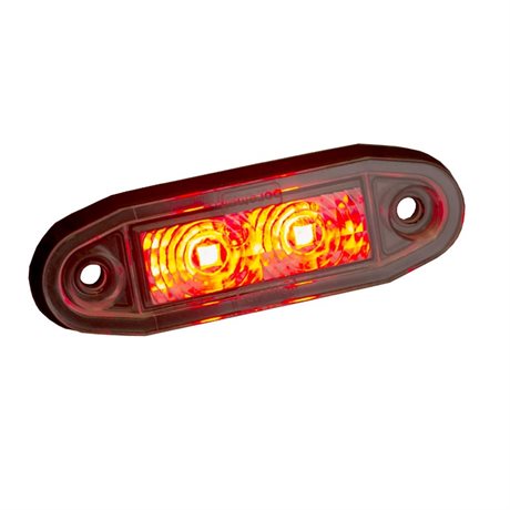 Boreman Easy Fit LED Positionsljus Röd