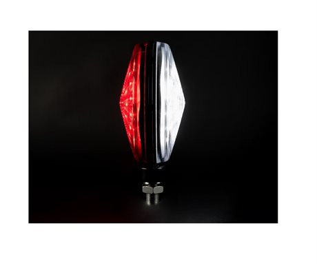 Spanjorer LED Vit/Röd