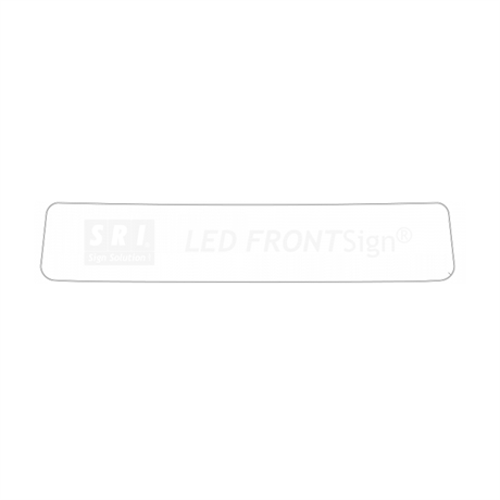 LED FrontSign - Volvo XL 38x199 cm