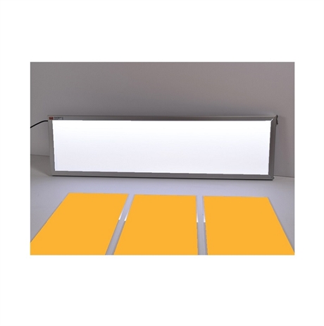 TripleSign LED med 3st gula frontplaster