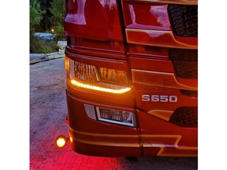 Orange positionsljus LED för Scania S + R 2016+