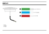 Baklampa Dim/Back LED 10-30V