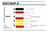 Blixtljus 6x3w LED