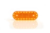 Sidomarkering med Blinkers Orange LED inkl. fäste