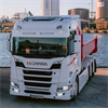 Solskydd 30cm Flat till Scania NG med Vision X LED-Ramper