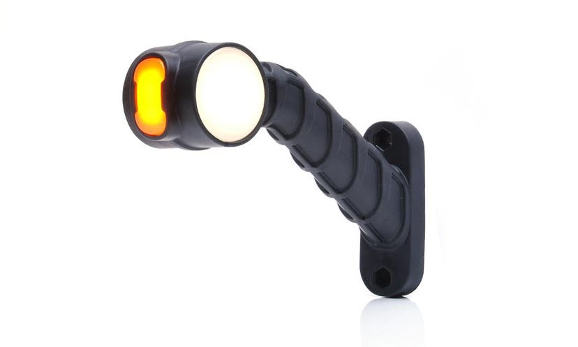 Gummiarm Lång LED Vit / Röd / Orange