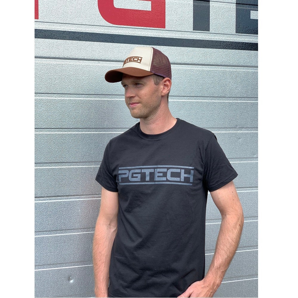T-Shirt Pgtech Svart/Grå