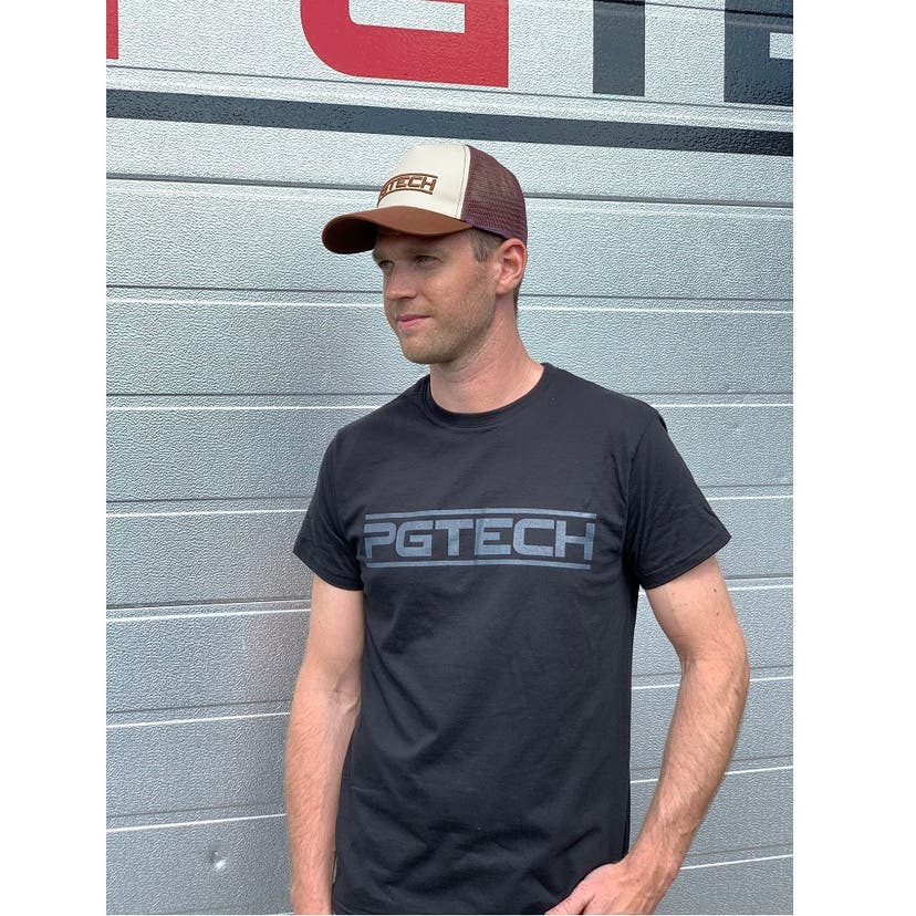 T-Shirt Pgtech Svart/Grå
