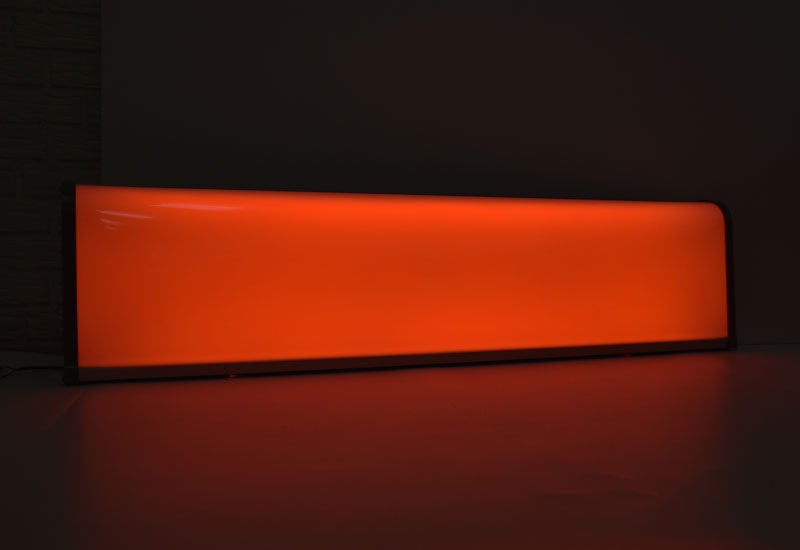 24V Orange LED-insats till Ljusskylt Aeroslim, Aer