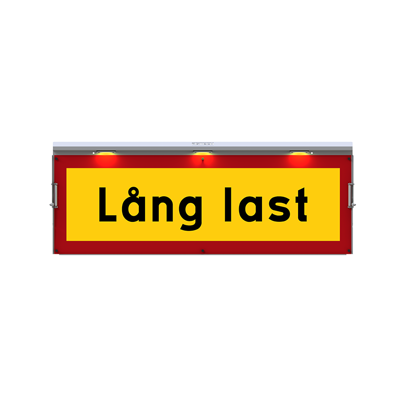 Pgtech Lång last skylt 120x40 vikbar med belysning