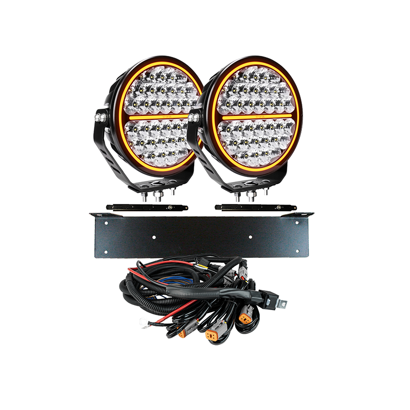 Komplett Kit Siberia NR 9" Extraljus LED 