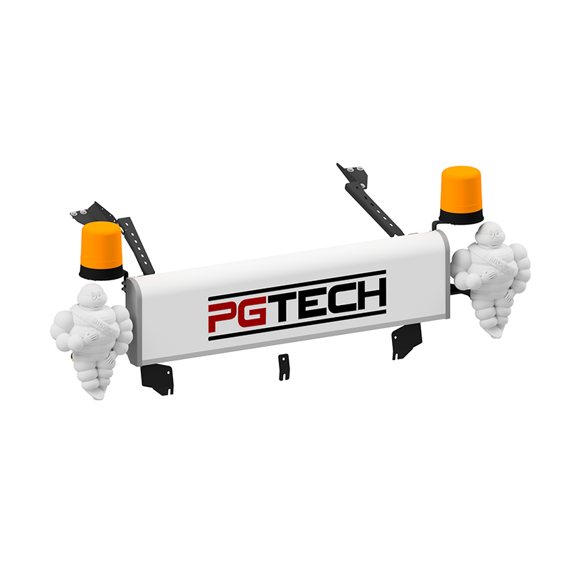 Pgtech Monteringskit ljusskylt DAF XF/XG - ljusskylt, 2x rotorljus, 2x Michelin