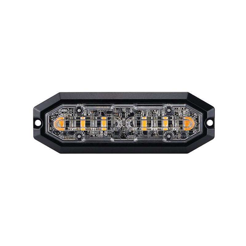 Blixtljus 6st Orange LED 20W