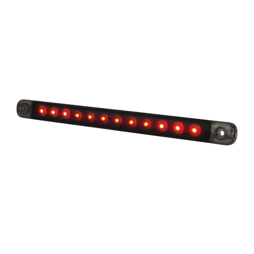 Dark Knight Slim Bak/Broms LED Röd