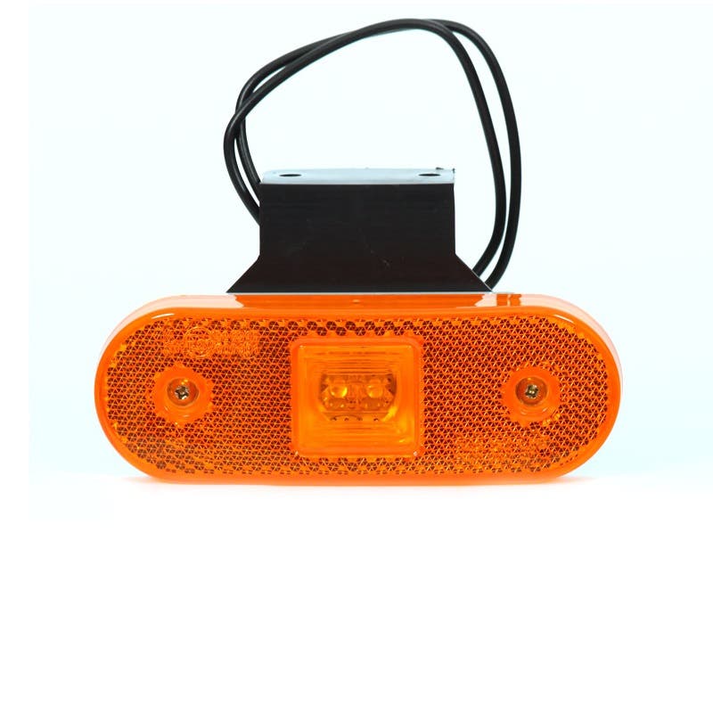 Sidomarkering Orange LED med Reflex