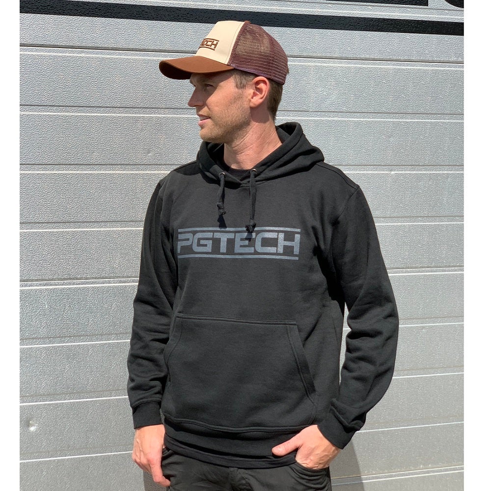 Hoodie Pgtech Svart/Grå