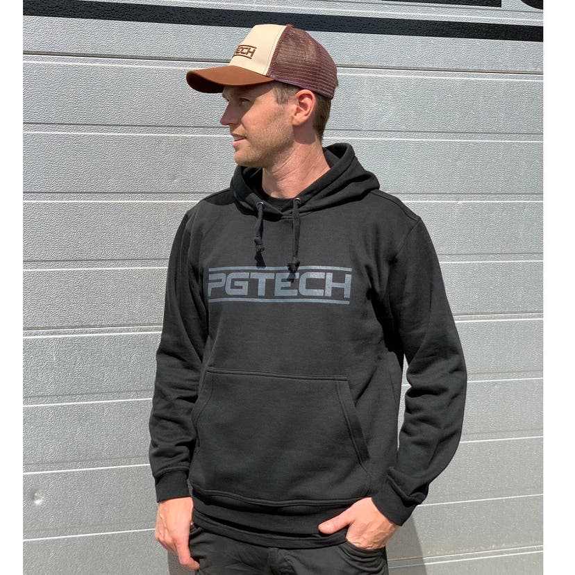 Hoodie Pgtech Svart/Grå