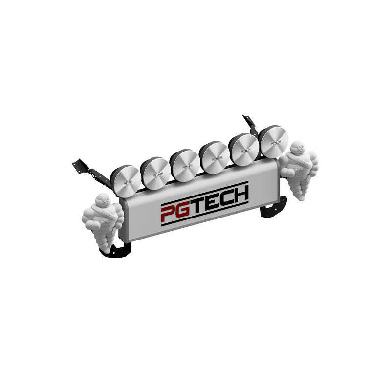 Pgtech Monteringskit ljusskylt Volvo FH4/5, FM5 Takskylt, 6x extraljus, 2x Michelin