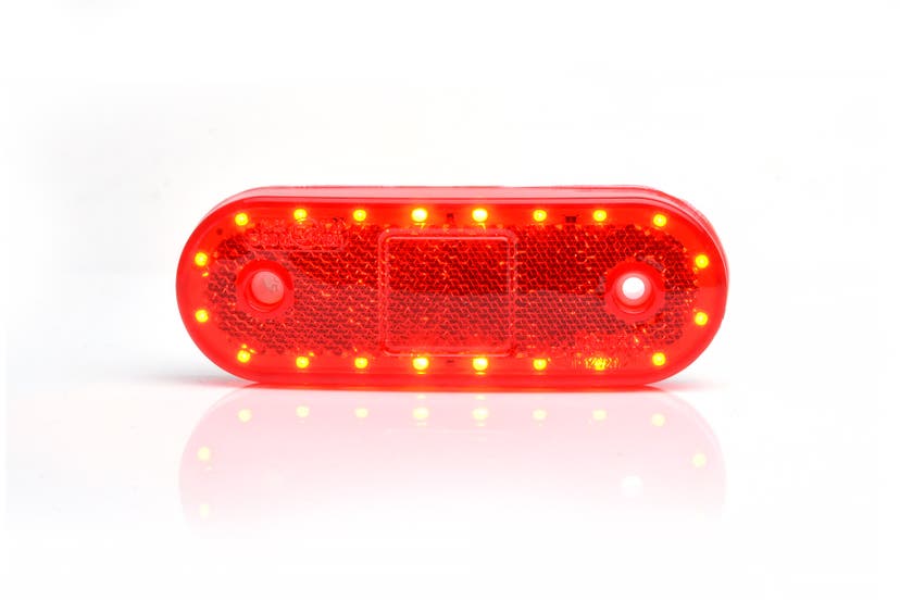 Positionsljus / Bromsljus Röd LED