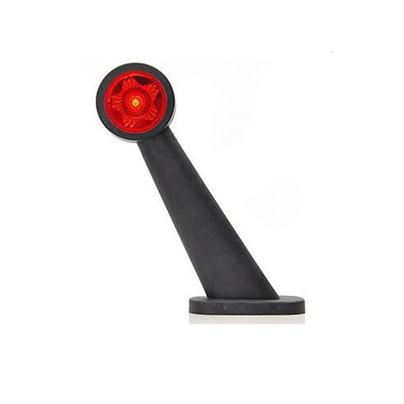 Gummiarm Positionsljus Vit/Röd