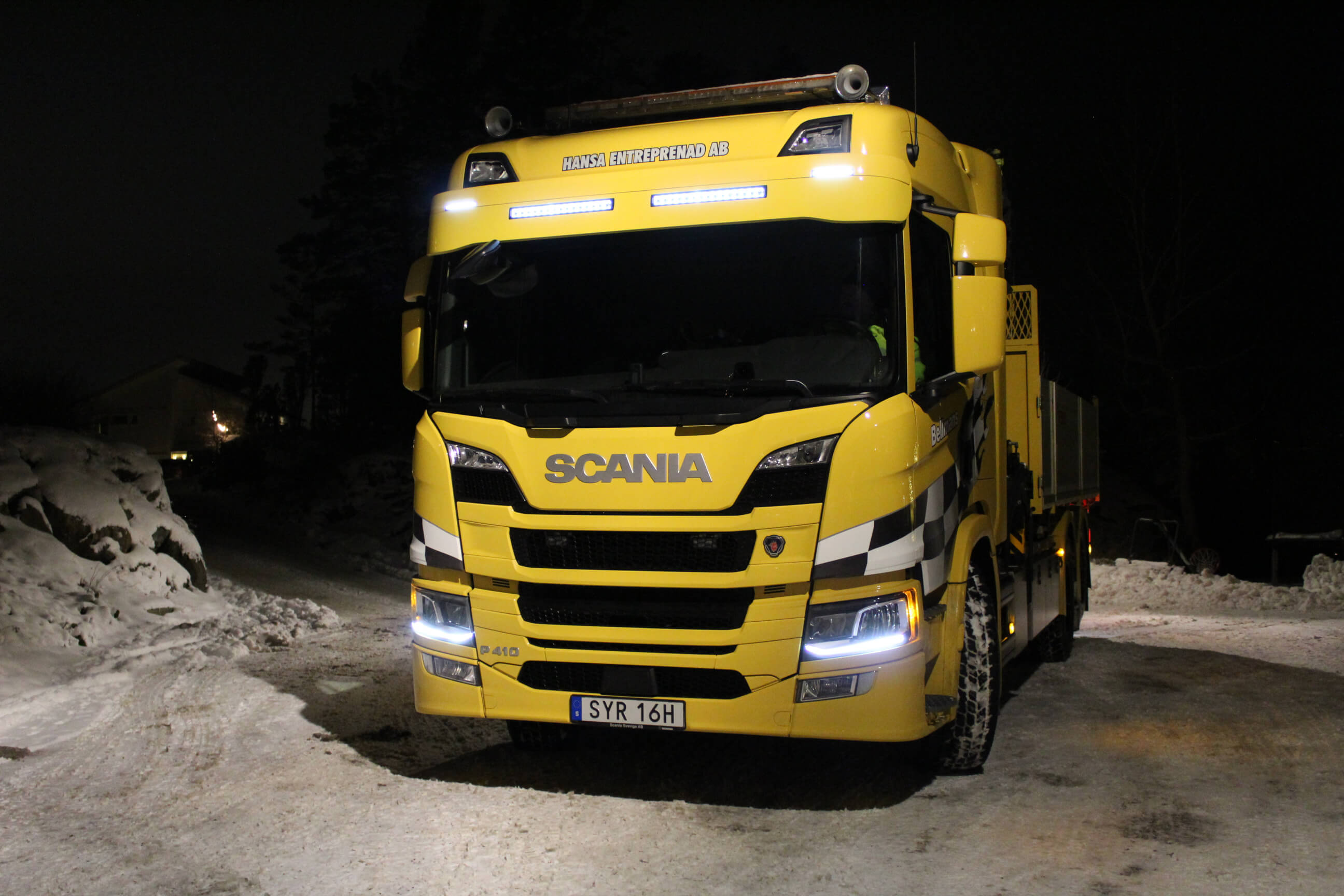 Solskydd till Scania NG med Vision X XPL 