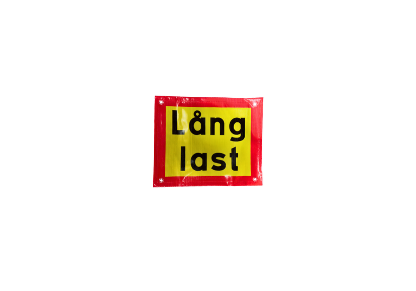 Pgtech Lång last skylt Hoprullningsbar
