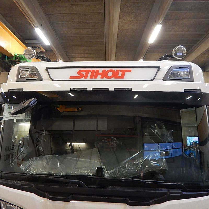 LED FrontSign - Scania Normalhytt 18x120 cm