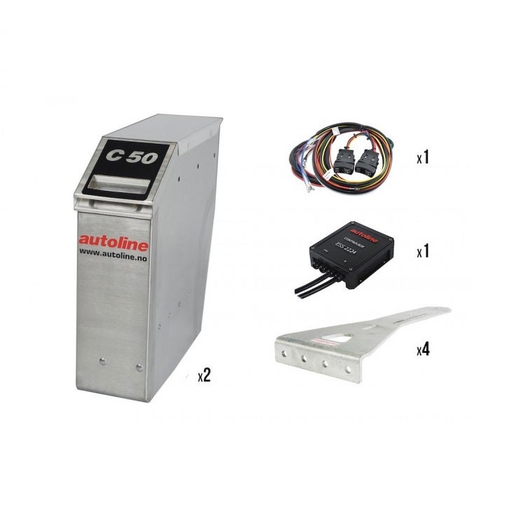 Autoline C50 sandspridarkit till Mercedes