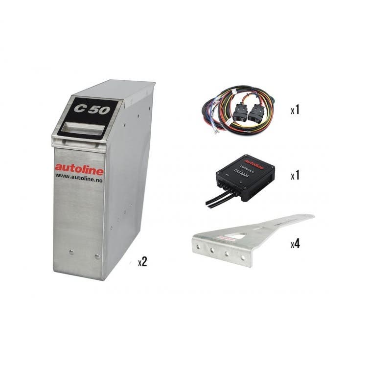 Autoline C50 sandspridarkit till Mercedes